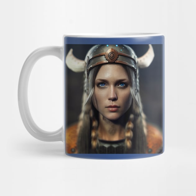 Viking Shield Maiden by Grassroots Green